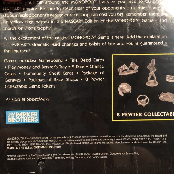 NASCAR Monopoly Game - Picture 3 of 3